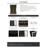 Frigidaire FRWW4543AS 45 Bottle Two-Zone Wine Cooler