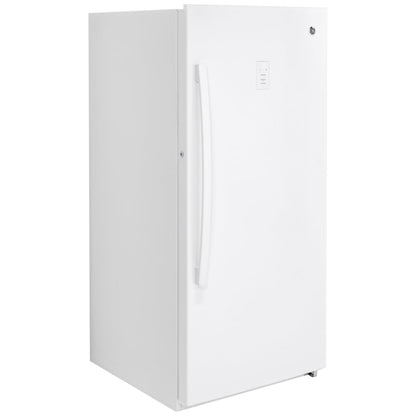 GE FUF14DLRWW Upright Freezer | 13 - 15 Cu. Ft. Capacity | White