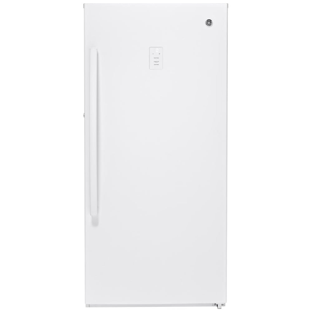 GE FUF14DLRWW Upright Freezer | 13 - 15 Cu. Ft. Capacity | White