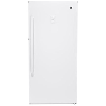 GE FUF14DLRWW Upright Freezer | 13 - 15 Cu. Ft. Capacity | White