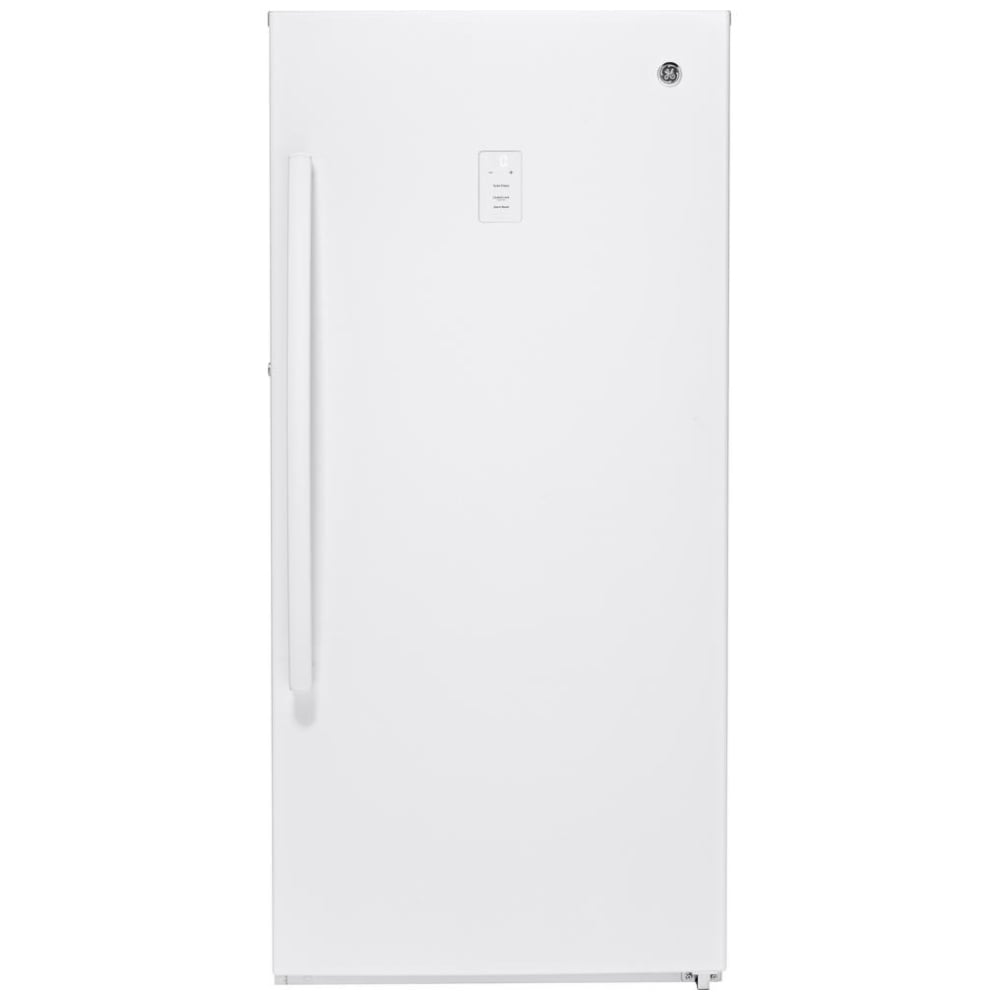 GE FUF14DLRWW Upright Freezer | 13 - 15 Cu. Ft. Capacity | White
