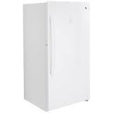 GE FUF17DLRWW Upright Freezer, 33 inch Width, 17.3 cu. ft. Capacity, Frost Free, ENERGY STAR Certified, Interior Light (Freezer), White colour