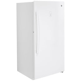 GE FUF17DLRWW Upright Freezer, 33 inch Width, 17.3 cu. ft. Capacity, Frost Free, ENERGY STAR Certified, Interior Light (Freezer), White colour