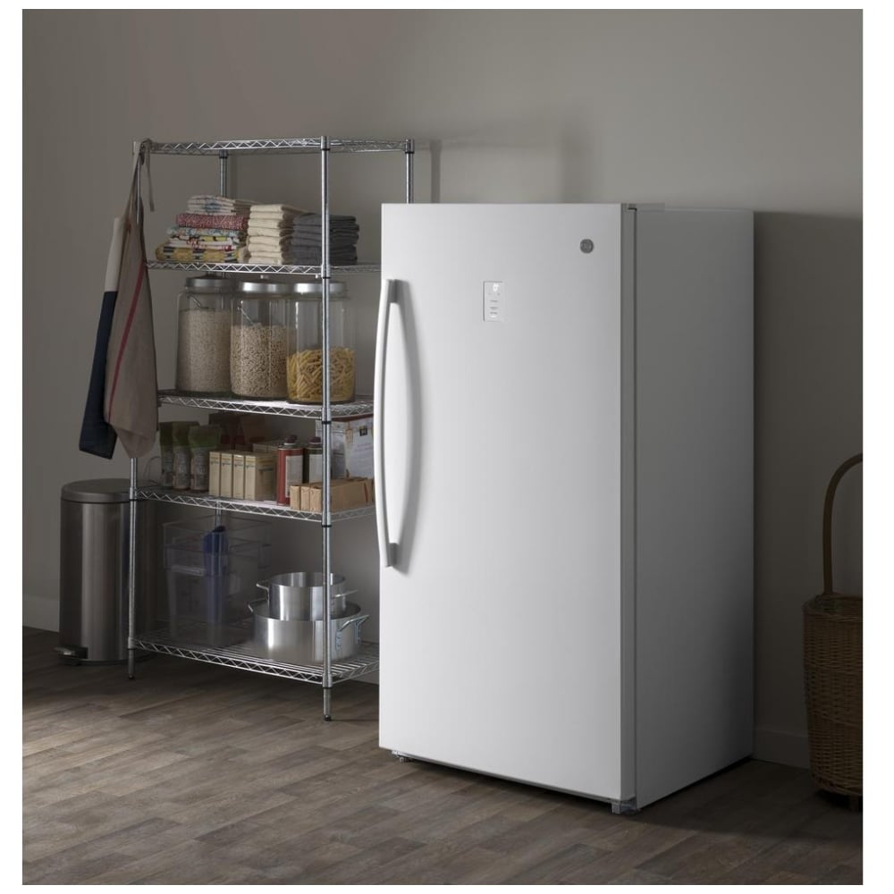 GE FUF17DLRWW Upright Freezer