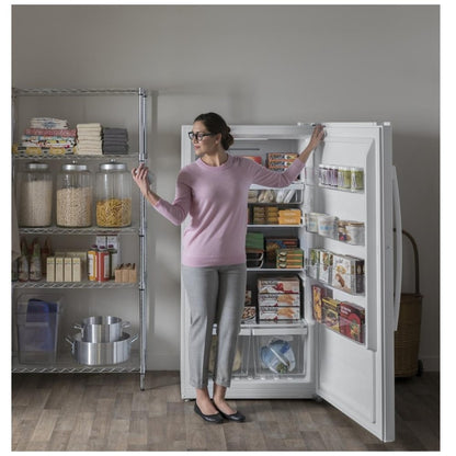 GE FUF17DLRWW Upright Freezer