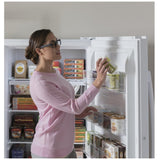 GE FUF17DLRWW Upright Freezer, 33 inch Width, 17.3 cu. ft. Capacity, Frost Free, ENERGY STAR Certified, Interior Light (Freezer), White colour