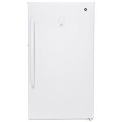 GE FUF17SMRWW Upright Freezer, 33 inch Width, 17.3 cu. ft. Capacity, Frost Free, Interior Light (Freezer), White colour