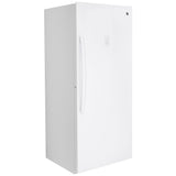 GE FUF21DLRWW Upright Freezer, 33 inch Width, 21.3 cu. ft. Capacity, Frost Free, ENERGY STAR Certified, Interior Light (Freezer), White colour
