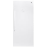 GE FUF21DLRWW Upright Freezer, 33 inch Width, 21.3 cu. ft. Capacity, Frost Free, ENERGY STAR Certified, Interior Light (Freezer), White colour