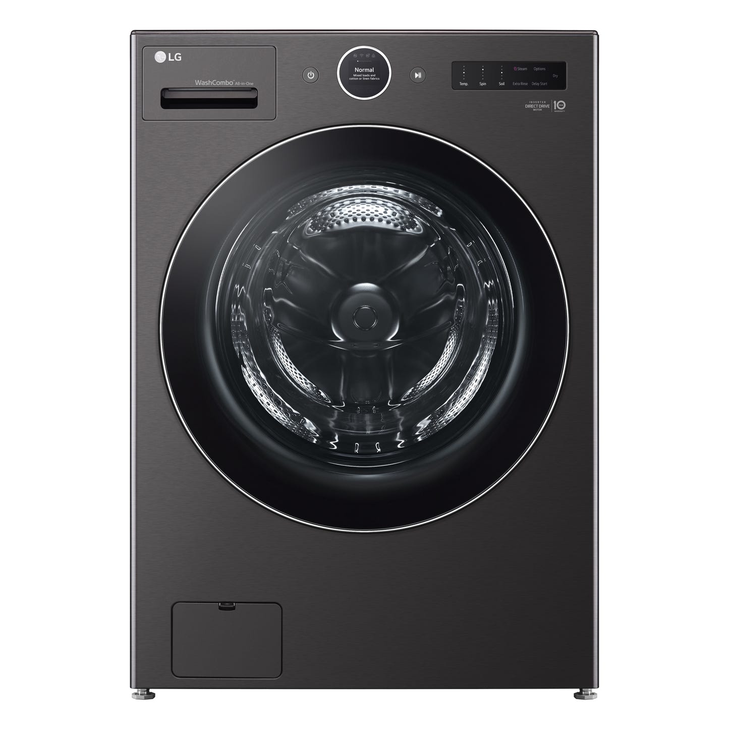 5.7 立方英尺一体式 WashComboTM 带热泵洗衣烘干机组合 WM6998HBA