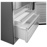 GE GBE17HYRFS Bottom Freezer Refrigerator, 31 inch Width, Counter Depth, ENERGY STAR Certified, 17.7 cu. ft. Capacity, Stainless Steel colour