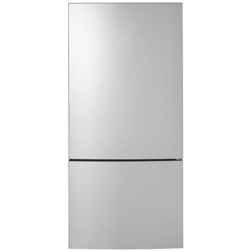 GE GBE17HYRFS Bottom Freezer Refrigerator, 31 inch Width, Counter Depth, ENERGY STAR Certified, 17.7 cu. ft. Capacity, Stainless Steel colour