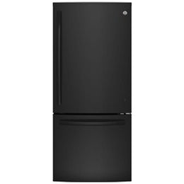 GE GBE21AGKBB Bottom Freezer Refrigerator
