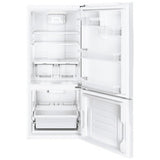 GE GBE21AGKWW Bottom Freezer Refrigerator, 30 inch Width, ENERGY STAR Certified, 20.9 cu. ft. Capacity, White colour