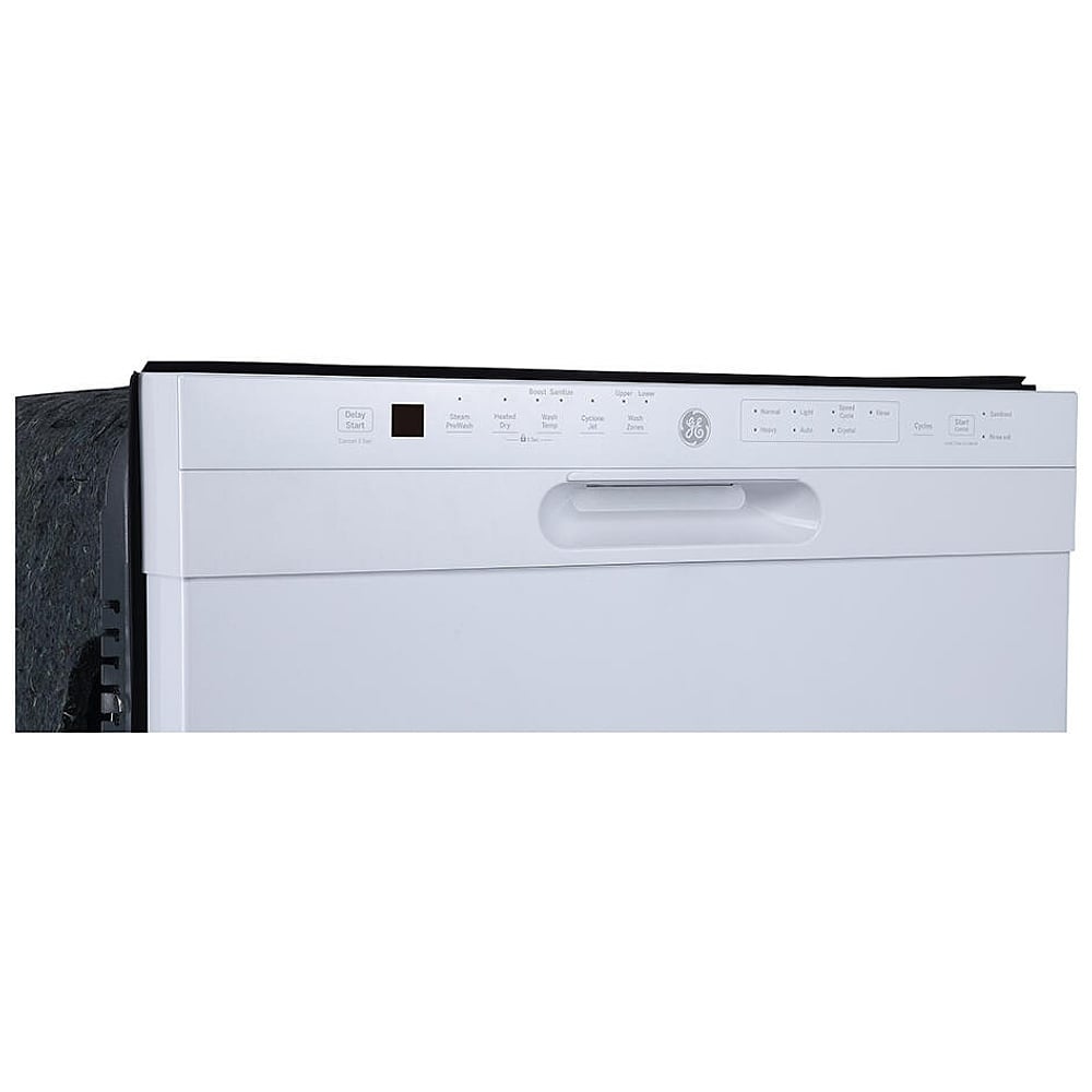 GE GBF655SGPWW Dishwasher, 24" Built-In Dishwasher, Stainless Steel Interior