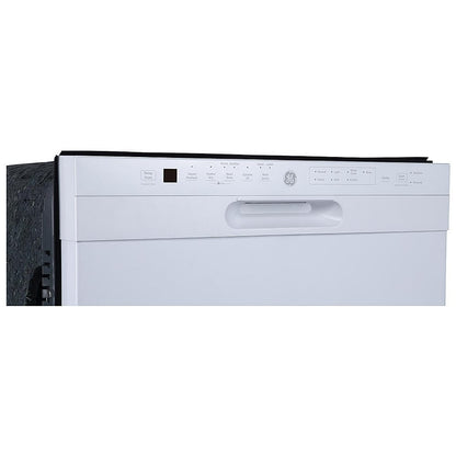 GE GBF655SGPWW Dishwasher, 24" Built-In Dishwasher, Stainless Steel Interior