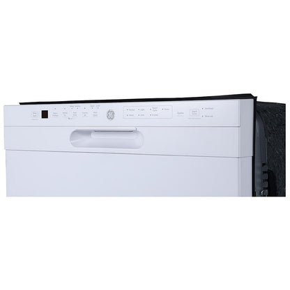 GE GBF655SGPWW Dishwasher, 24" Built-In Dishwasher, Stainless Steel Interior