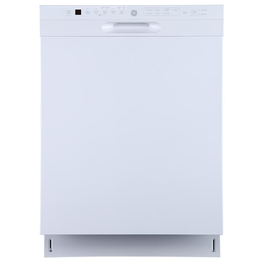 GE GBF655SGPWW Dishwasher, 24" Built-In Dishwasher, Stainless Steel Interior