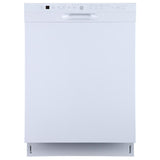 GE GBF655SGPWW Dishwasher, 24" Built-In Dishwasher, Stainless Steel Interior