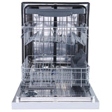 GE GBF655SGPWW Dishwasher, 24" Built-In Dishwasher, Stainless Steel Interior