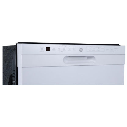 GE GBF655SGPWW Dishwasher, 24" Built-In Dishwasher, Stainless Steel Interior
