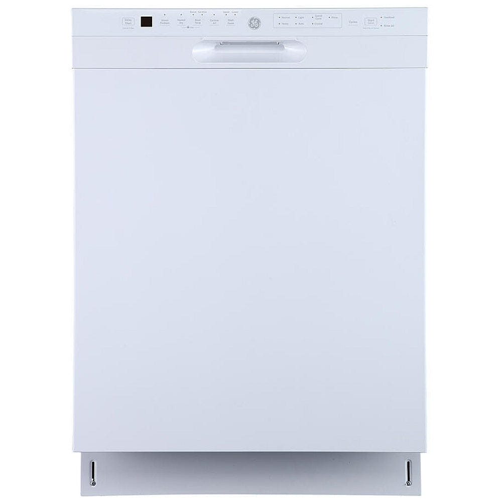 GE GBF655SGPWW Dishwasher, 24" Built-In Dishwasher, Stainless Steel Interior