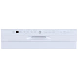 GE GBF655SGPWW Dishwasher, 24" Built-In Dishwasher, Stainless Steel Interior