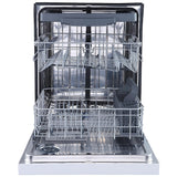 GE GBF655SGPWW Dishwasher, 24" Built-In Dishwasher, Stainless Steel Interior