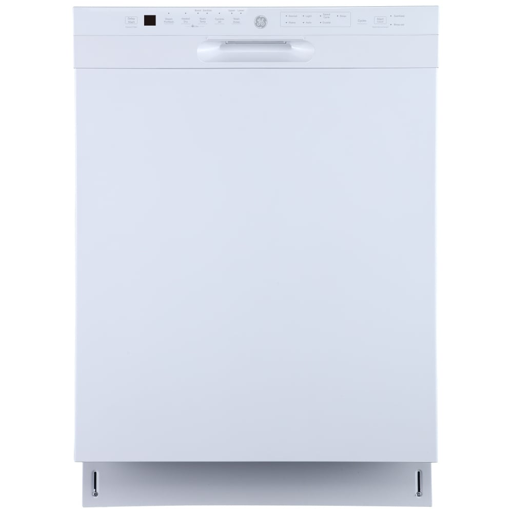 GE GBF655SGPWW Dishwasher, 24" Built-In Dishwasher, Stainless Steel Interior