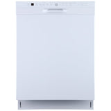 GE GBF655SGPWW Dishwasher, 24" Built-In Dishwasher, Stainless Steel Interior
