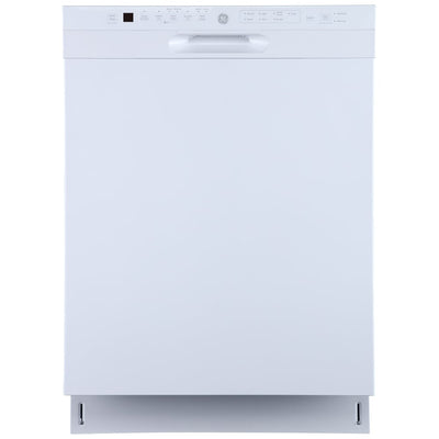 GE GBF655SGPWW Dishwasher, 24" Built-In Dishwasher, Stainless Steel Interior