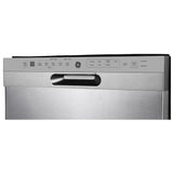 GE GBF655SSPSS Dishwasher, 24 inch Exterior Width, 48 dB Decibel Level, Full Console, Stainless Steel (Interior), Hard Food Disposal, Stainless Steel colour