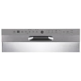 GE GBF655SSPSS Dishwasher, 24 inch Exterior Width, 48 dB Decibel Level, Full Console, Stainless Steel (Interior), Hard Food Disposal, Stainless Steel colour