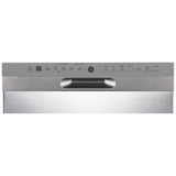 GE GBF655SSPSS Dishwasher, 24 inch Exterior Width, 48 dB Decibel Level, Full Console, Stainless Steel (Interior), Hard Food Disposal, Stainless Steel colour