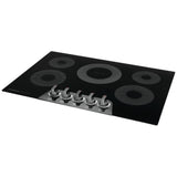 Frigidaire Gallery GCCE3070AD Electric Cooktop, 30 inch Exterior Width, 5 Burners, 3,200 W Highest Element, Black colour