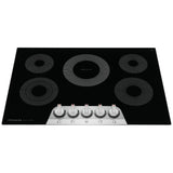 Frigidaire Gallery GCCE3070AS Electric Cooktop, 30 inch Exterior Width, 5 Burners, 3,200 W Highest Element, Black colour