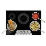 Frigidaire Gallery GCCE3070AS Electric Cooktop, 30 inch Exterior Width, 5 Burners, 3,200 W Highest Element, Black colour