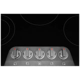 Frigidaire Gallery GCCE3070BD Electric Cooktop, 30 inch Exterior Width, 5 Burners, 3,200 W Highest Element, Stainless Steel colour