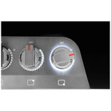 Frigidaire Gallery GCCE3070BD Electric Cooktop, 30 inch Exterior Width, 5 Burners, 3,200 W Highest Element, Stainless Steel colour