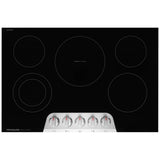 Frigidaire Gallery GCCE3070BS Electric Cooktop, 30 inch Exterior Width, 5 Burners, 3,100 W Highest Element, Black Stainless Steel colour