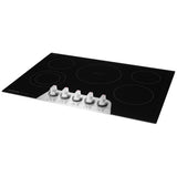 Frigidaire Gallery GCCE3070BS Electric Cooktop, 30 inch Exterior Width, 5 Burners, 3,100 W Highest Element, Black Stainless Steel colour