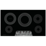 Frigidaire Gallery GCCE3670AD Electric Cooktop, 36 inch Exterior Width, 5 Burners, 3,200 W Highest Element, Black colour