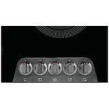 Frigidaire Gallery GCCE3670AD Electric Cooktop, 36 inch Exterior Width, 5 Burners, 3,200 W Highest Element, Black colour