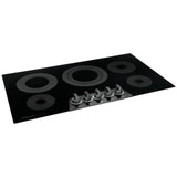 Frigidaire Gallery GCCE3670AD Electric Cooktop, 36 inch Exterior Width, 5 Burners, 3,200 W Highest Element, Black colour