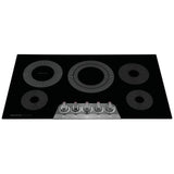 Frigidaire Gallery GCCE3670AD Electric Cooktop, 36 inch Exterior Width, 5 Burners, 3,200 W Highest Element, Black colour