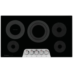 Frigidaire Gallery GCCE3670AS Electric Cooktop, 36 inch Exterior Width, 5 Burners, 3,200 W Highest Element, Black colour