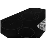 Frigidaire Gallery GCCE3670BD Electric Cooktop, 36 inch Exterior Width, 5 Burners, 3,200 W Highest Element, Black Stainless Steel colour