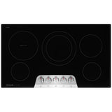 Frigidaire Gallery GCCE3670BS Electric Cooktop, 36 inch Exterior Width, 5 Burners, 3,200 W Highest Element, Stainless Steel colour