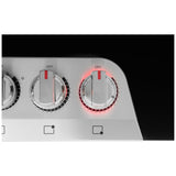 Frigidaire Gallery GCCE3670BS Electric Cooktop, 36 inch Exterior Width, 5 Burners, 3,200 W Highest Element, Stainless Steel colour