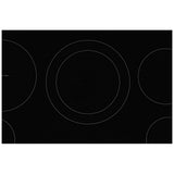 Frigidaire Gallery GCCE3670BS Electric Cooktop, 36 inch Exterior Width, 5 Burners, 3,200 W Highest Element, Stainless Steel colour